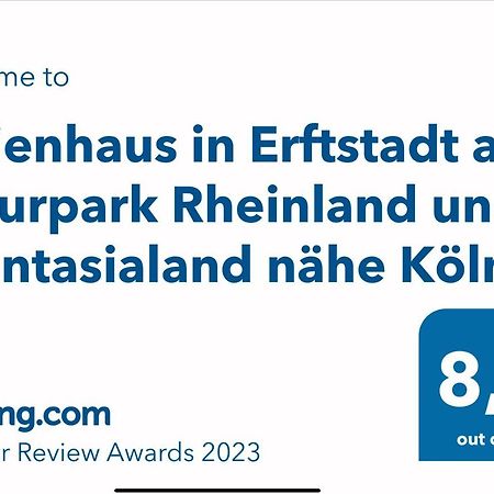 Ferienhaus In Erftstadt Am Naturpark Rheinland Und Phantasialand Nahe Koln エクステリア 写真